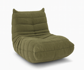 Solana Armless Chair – Sage | High-Resilience Foam & Premium Fabric