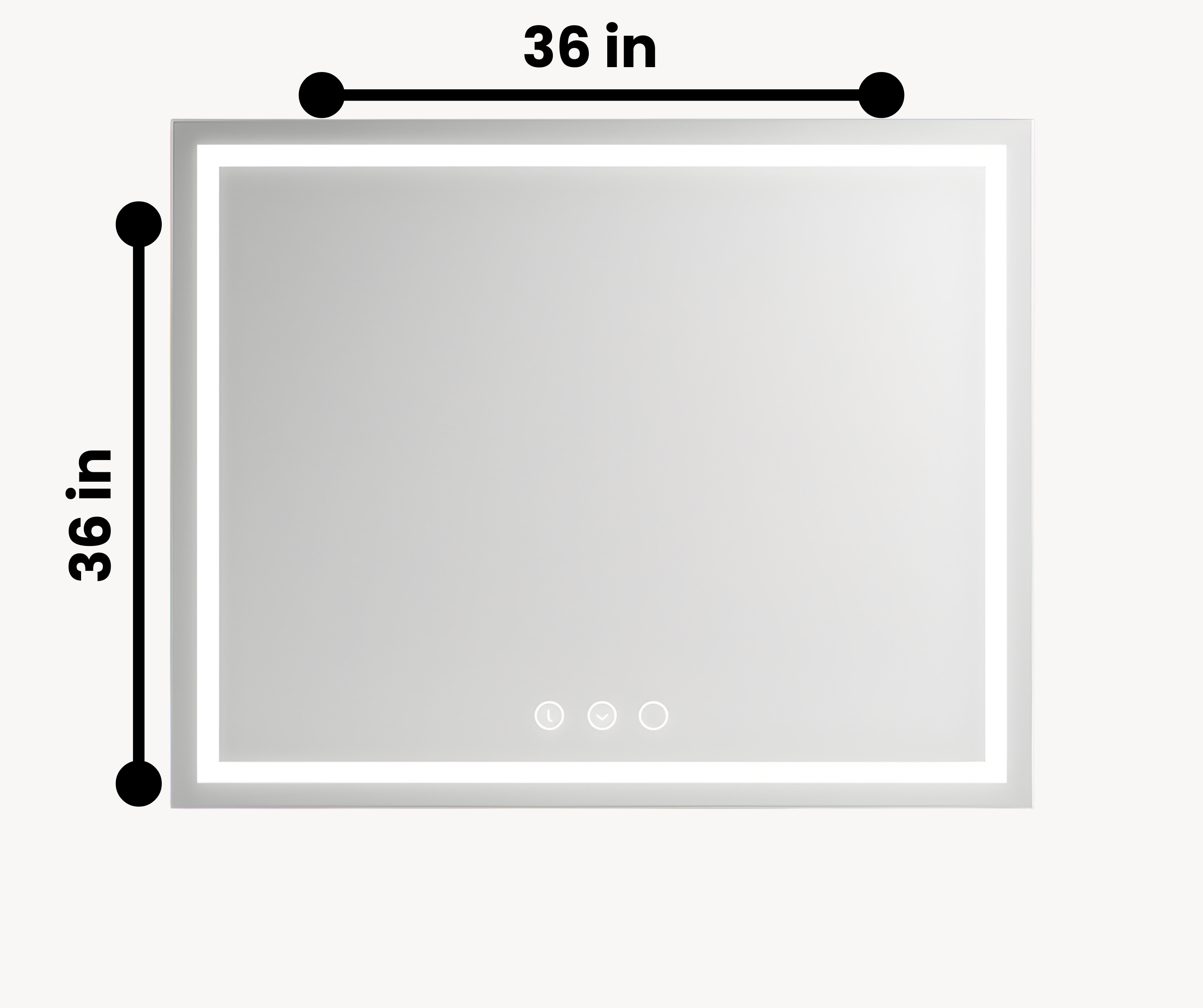 Bathroom RGB Mirror