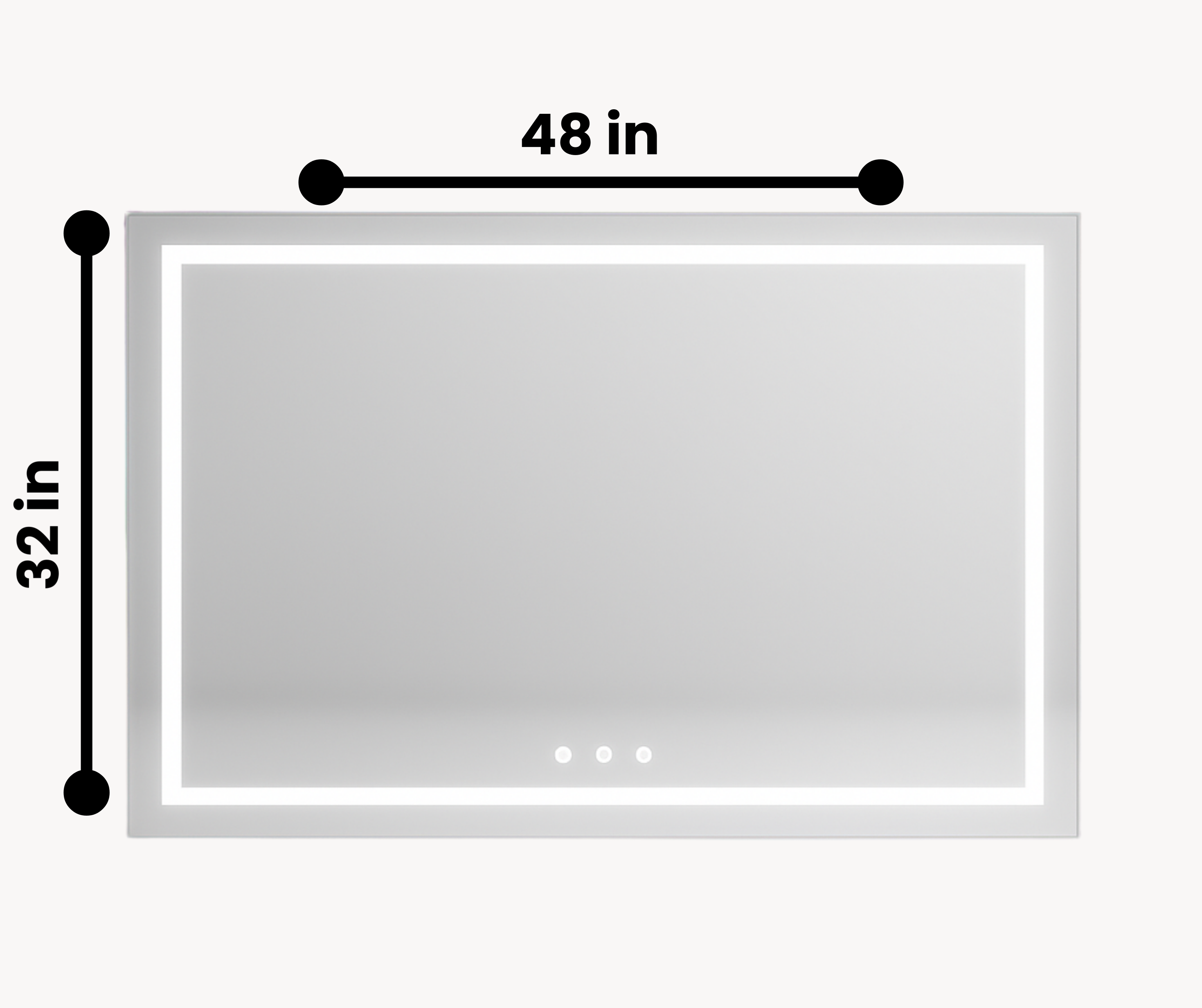 Bathroom RGB Mirror