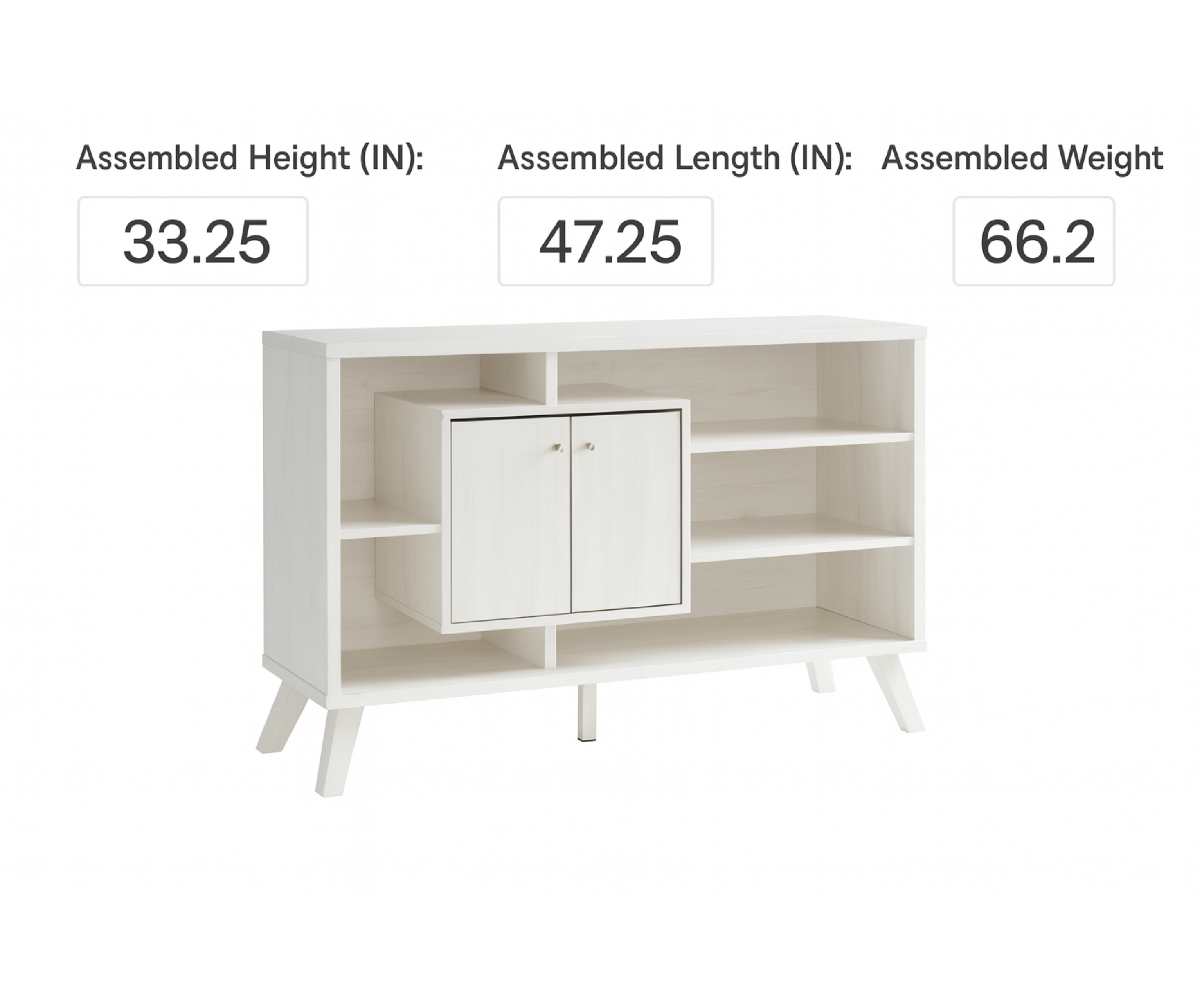 Buffet / Server – White Oak Finish