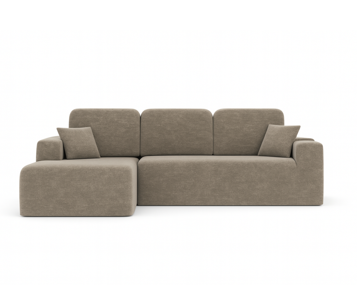 Isabel Sectional Sofa – High-Resilience Foam, Plush Fabric, Modern Comfort 1